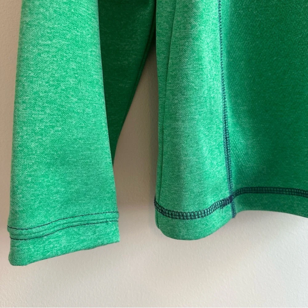 Pebble Beach Performance Quarter‑Zip Pullover Men’s Medium | Green Athletic Golf